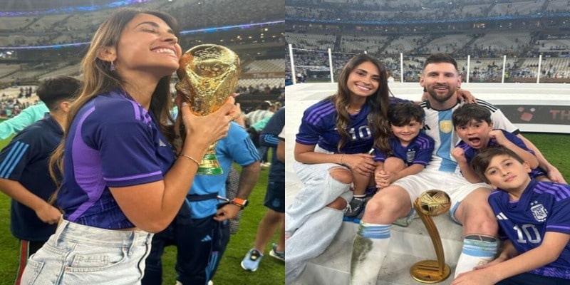 Messi có hôn nhân viên mãn cùng vợ Antonella và 3 cậu con trai kháu khỉnh