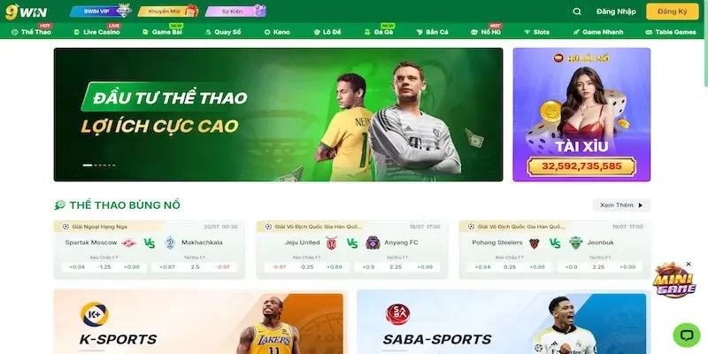 9Win - Nhà cái đánh bài đổi thưởng hàng đầu châu Á